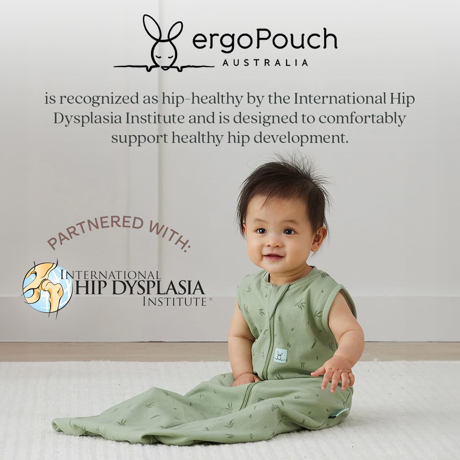ergoPouch Jersey Sleeping Bag 0.2 TOG – Arms-Out Baby Sleep Sack, Ideal Transition from Swaddling, Slim Fit Keeps Baby Secure & Comfortable, Soft Breathable Fabric (3–12 Months, Berries) - Image 7